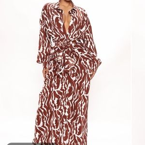 Fashion nova Brand New, Never Worn Safari Dress